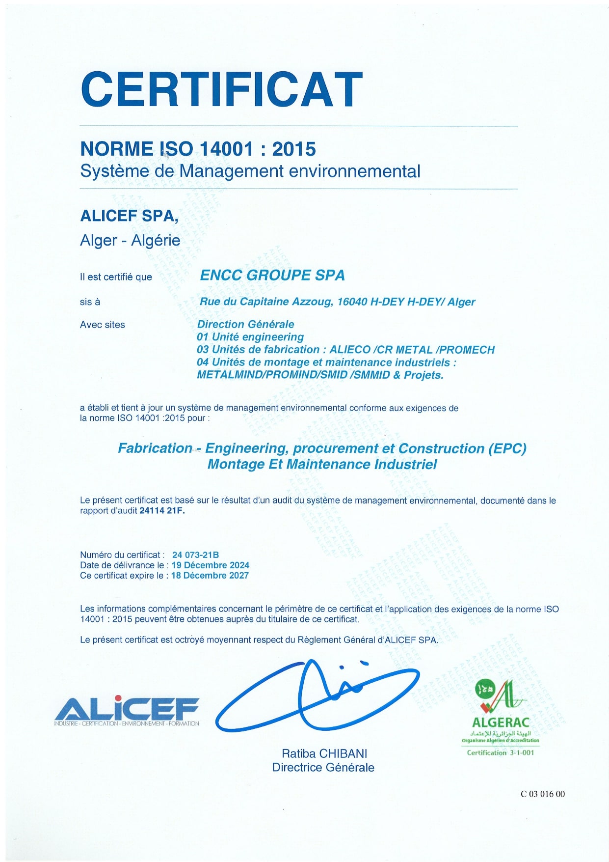 certificat image