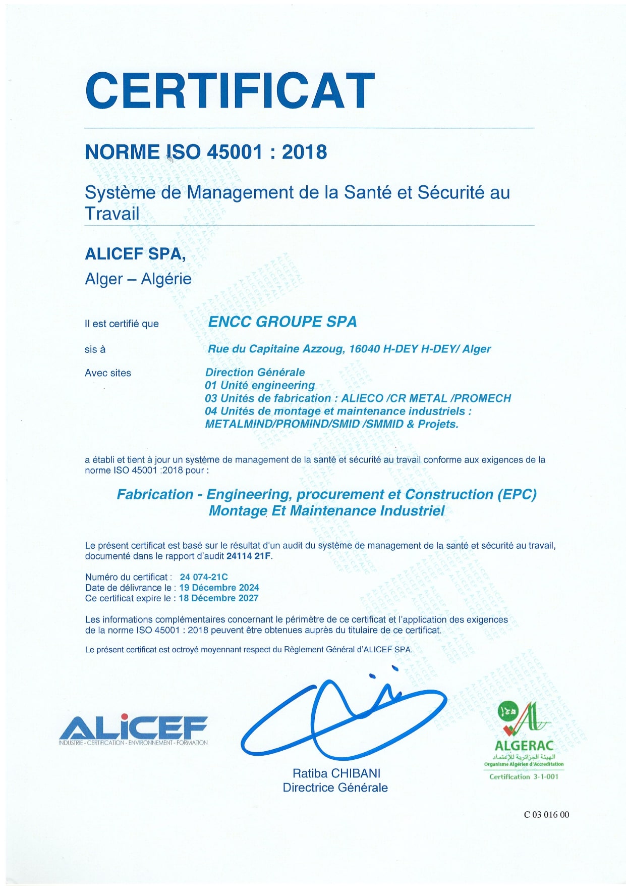 certificat image